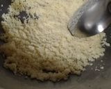 A picture of step 1 of Rava ka Halwa.