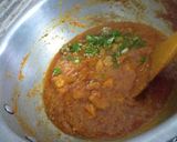 A picture of step 4 of Bhindi Chicken with three Spices.
