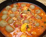 Foto langkah ke 8 dari resep Cilok kuah pedas.