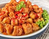 Foto langkah ke 4 dari resep Tahu Asam Manis Pedas.