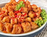 Foto langkah ke 4 dari resep Tahu Asam Manis Pedas.