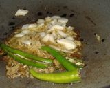 A picture of step 3 of Paneer Chilli.