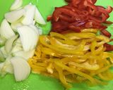 Hình bước làm 2 của món Cà tím xào rau củ với sốt hàu - 가지야채볶음 굴소스
