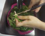 大蝦菠菜蘑菇意粉 附「實作影片」的食譜步驟3照片