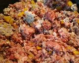 A picture of step 3 of Beef Pork and Beans.