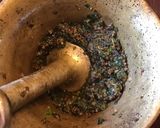 A picture of step 3 of California Farm Fresh Pesto Sauce.