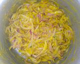 A picture of step 2 of Onion Pakoda.