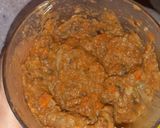 A picture of step 2 of Veggie Sauce Meat With Fried Onions.