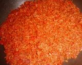 A picture of step 5 of Gajar Ka halwa🤤.