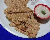 पापड़ पराठे (Papad parathe recipe in Hindi) रेसिपी चरण 4 फोटो