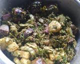 उंधियु (undhiyu recipe in marathi) रेसिपी स्टेप 4 फोटो 