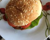 A picture of step 2 of Chicken burger.