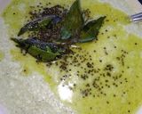 A picture of step 4 of Coconut peanut chutney.