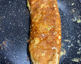 Foto del paso 3 de la receta: Wrap de tortilla relleno de aguacate, queso y jamón, alto en proteínas y bajo en hidratos