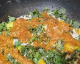 A picture of step 9 of Chicken Tikka biryani.