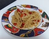 Foto langkah ke 6 dari resep One Pan Spaghetti Aglio Olio.