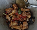 Foto langkah ke 3 dari resep Ayam, Tahu Masak Kecap.