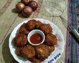 A picture of step 6 of Onion Fritters.