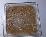 A picture of step 3 of Alu peethi (Potato filling).