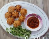 A picture of step 6 of Sprouted Moth Beans Appe/Paniyaram.