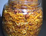 Foto langkah ke 10 dari resep Kentang mustofa teri kacang pedas crispy.