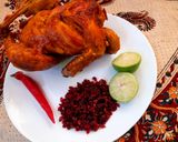 عکس مرحله 1 از دستور مرغ شکم پر (در سرخکن رژیمی)