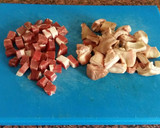 Foto del paso 3 de la receta: Manitas de cerdo con tomate, jamón y morro