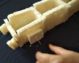 A picture of step 4 of Paneer rail.