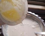 A picture of step 2 of Homemade Mascarpone Cheese.