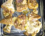 A picture of step 6 of Baked Chicken, Weenee's style.