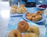 Foto langkah ke 6 dari resep Donat karamel with vanilla custard.