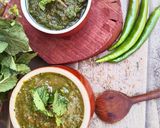 A picture of step 4 of Green Chutney.
