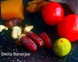 ড্রাই ফ্রুটস টমেটো পাতি লেবুর চাটনি (tomato pati lebur chutney recipe in bengali) রেসিপি ধাপ - 1 ছবি