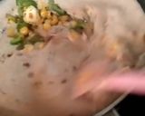 A picture of step 11 of Green Rice with Paneer and Vegetables in Creamy Cheesy Ragi Sauce.