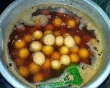 A picture of step 4 of Sweet Potato Candil Porridge / Kolak Biji Salak.