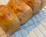 Foto langkah ke 7 dari resep Roti Sobek Ubi Ungu.
