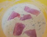 Foto del passaggio 4 della ricetta Pepite di pollo con maionese al basilico