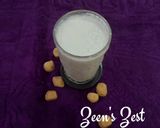 A picture of step 4 of Peda Lassi.