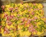 A picture of step 5 of Semolina Gnocchi with Zucchini and Ham.