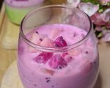 Foto langkah ke 3 dari resep Puding Alpukat Buah Naga Apel.