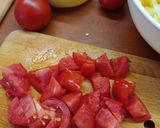 Tojásos lecsó recept fázis 1 fotója