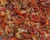 Foto langkah ke 4 dari resep Tumis Tangkil / Kulit Melinjo Teri.