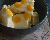 A picture of step 3 of Orange frozen yogurt.