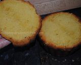 A picture of step 9 of My giant orange cup cake.