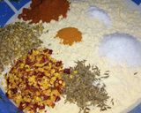 A picture of step 1 of Green Chili Pakory.