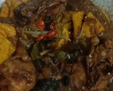 Foto langkah ke 4 dari resep Semur Ayam tahu kecap.
