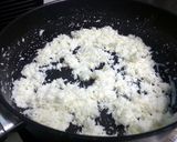 A picture of step 1 of Coconut Laddoo.