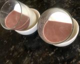 Hình bước làm 3 của món Panna cotta 3 màu