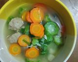 Foto langkah ke 5 dari resep Sayur bening oyong.