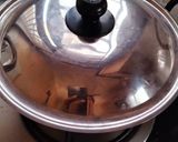 A picture of step 4 of Makhani paneer.
